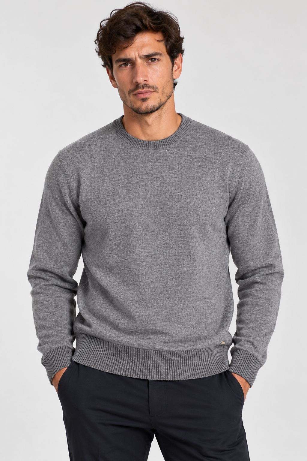 pull girocollo bordi vanise