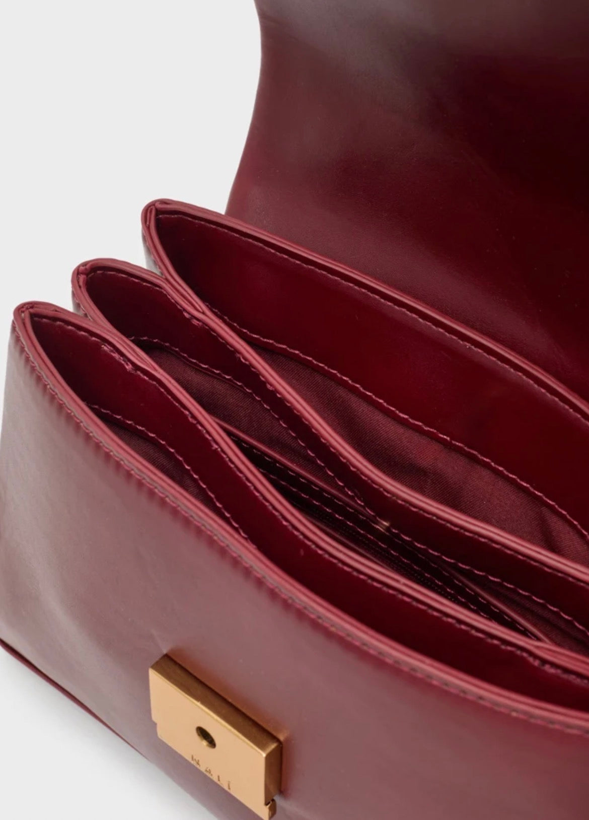 BORSA CAROLINE SMALL A MANO+TRACOLLA ROSSO