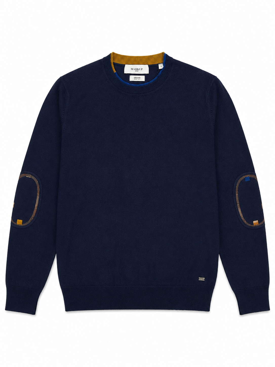 Pull girocollo punto riso viscosa