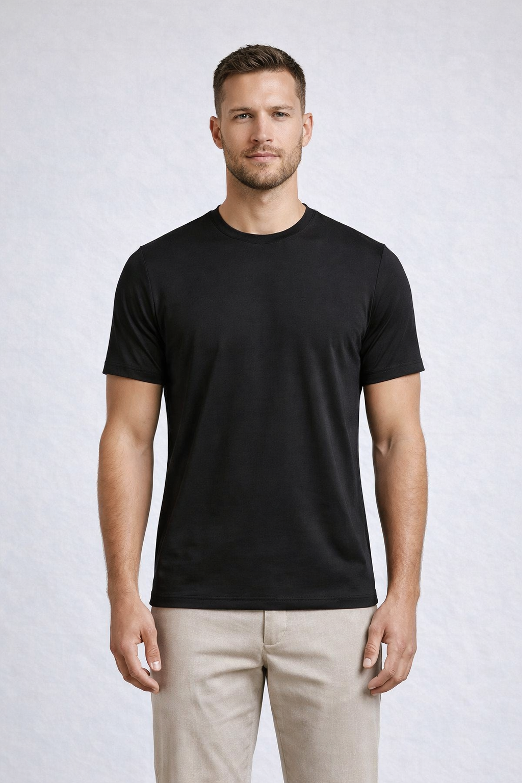 T-shirt g/c m/m tessuto no iron