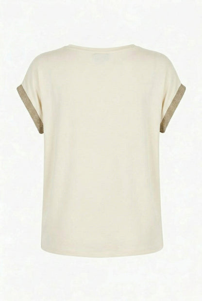 Blusa in raso manica scesa