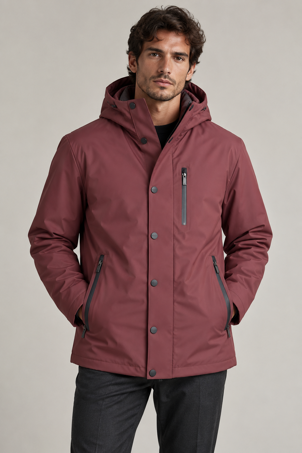 Parka gommato