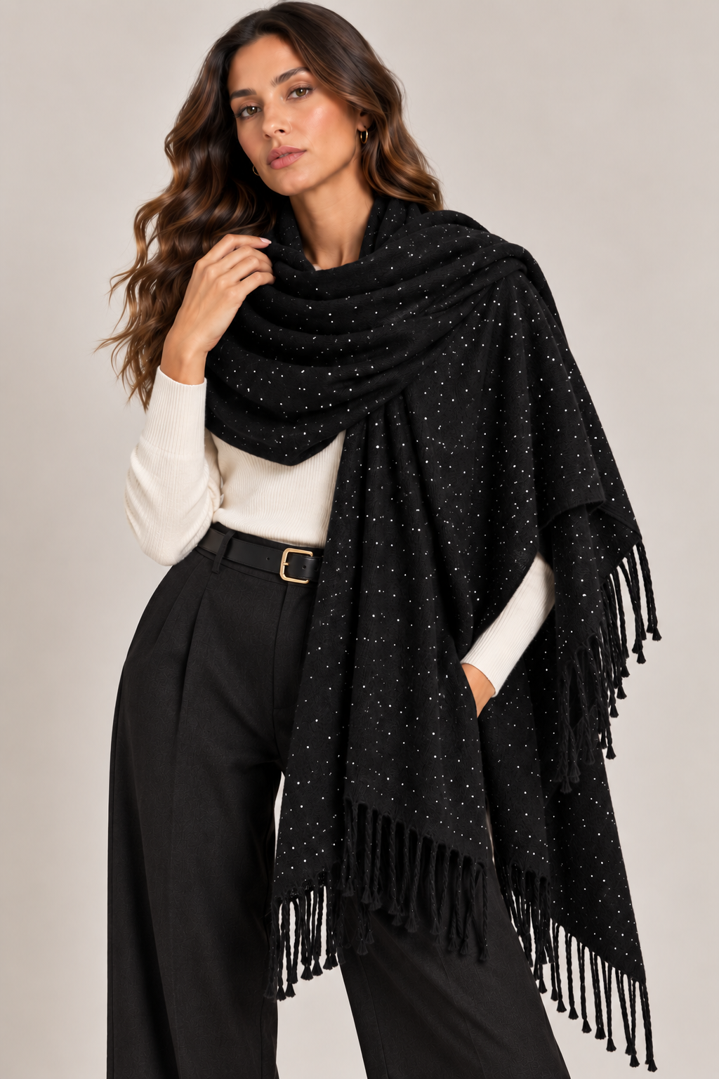 SCIARPA APPLIC.STRASS XC64