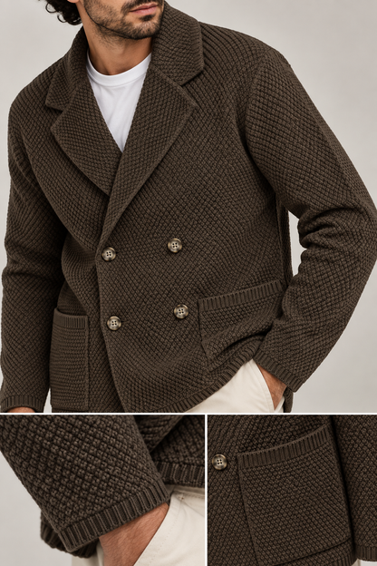 GIACCA CARDIGAN DOPPIO PETTO
