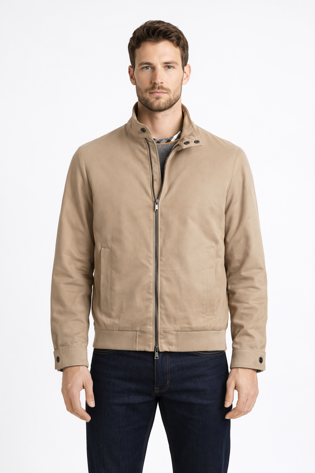 Bomber l/p cotone
