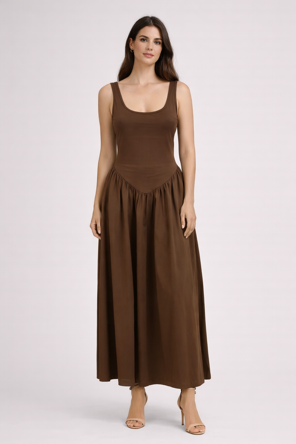 Abito popelin cotone