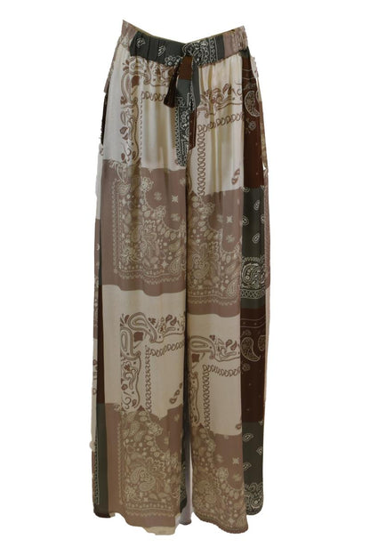 Pantalone girasole raso viscosa