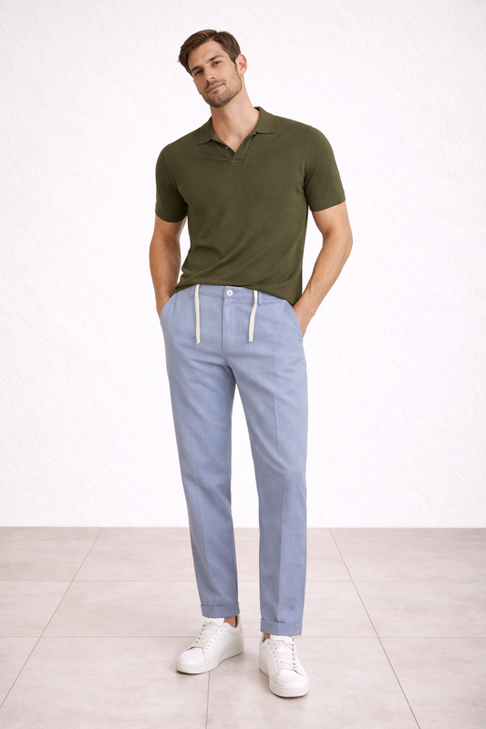 Pantalaccio poliviscosa