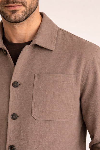 Overshirt  3 tasche seersucker