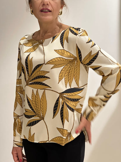 Camicia Jimco twill poliestere stamp
