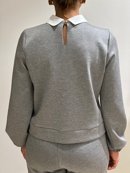 Maglia applicazione al collo