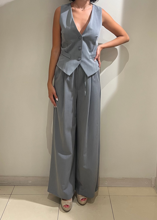 Gilet basic in grigio o nero