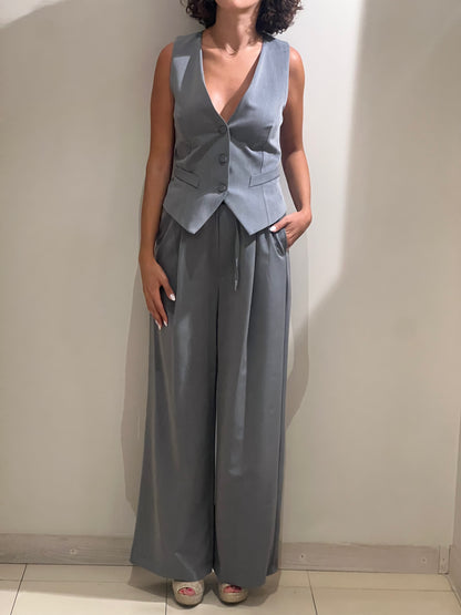 Gilet basic in grigio o nero