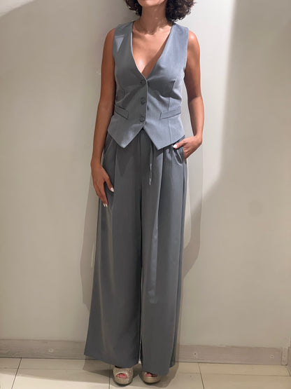 Gilet basic in grigio o nero