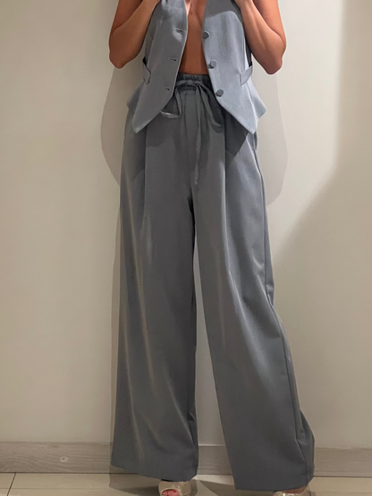 Gilet basic in grigio o nero