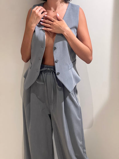 Gilet basic in grigio o nero