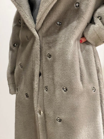 Cappotto Vicolo con pietre grigio o marrone