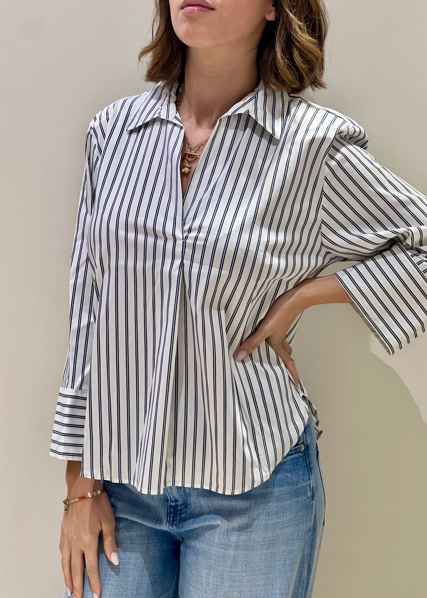 Camicia speme rigata