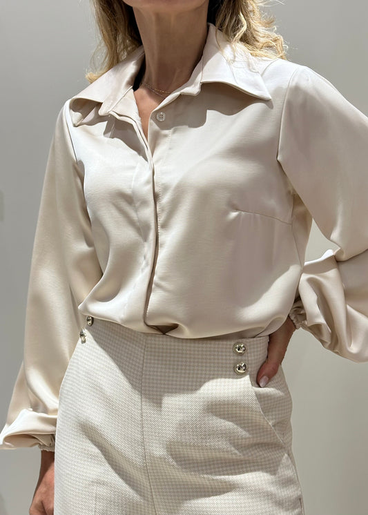 Camicia crema