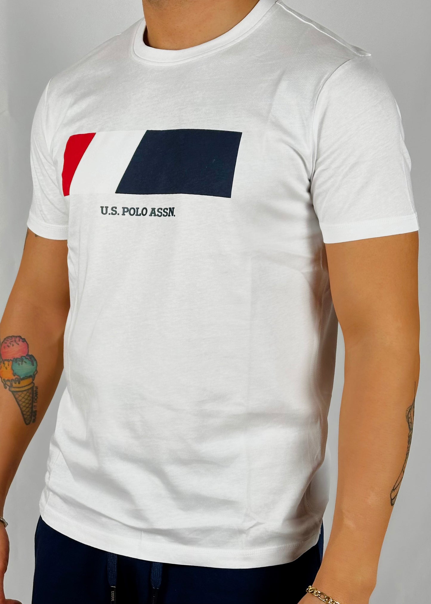 T-shirt Luca bianco