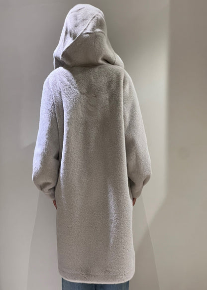 Cappotto Calotta Iimbottito lungo