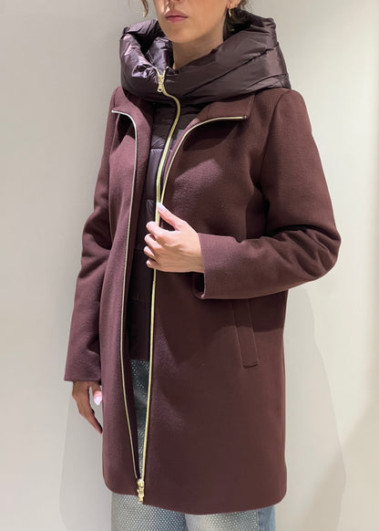 Cappotto Bacio Iimbottito lungo