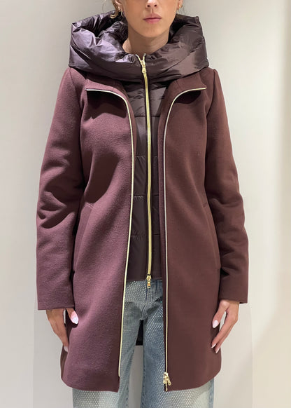 Cappotto Bacio Iimbottito lungo