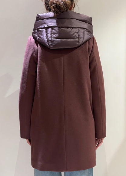 Cappotto Bacio Iimbottito lungo