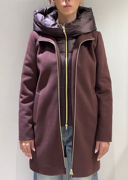 Cappotto Bacio Iimbottito lungo