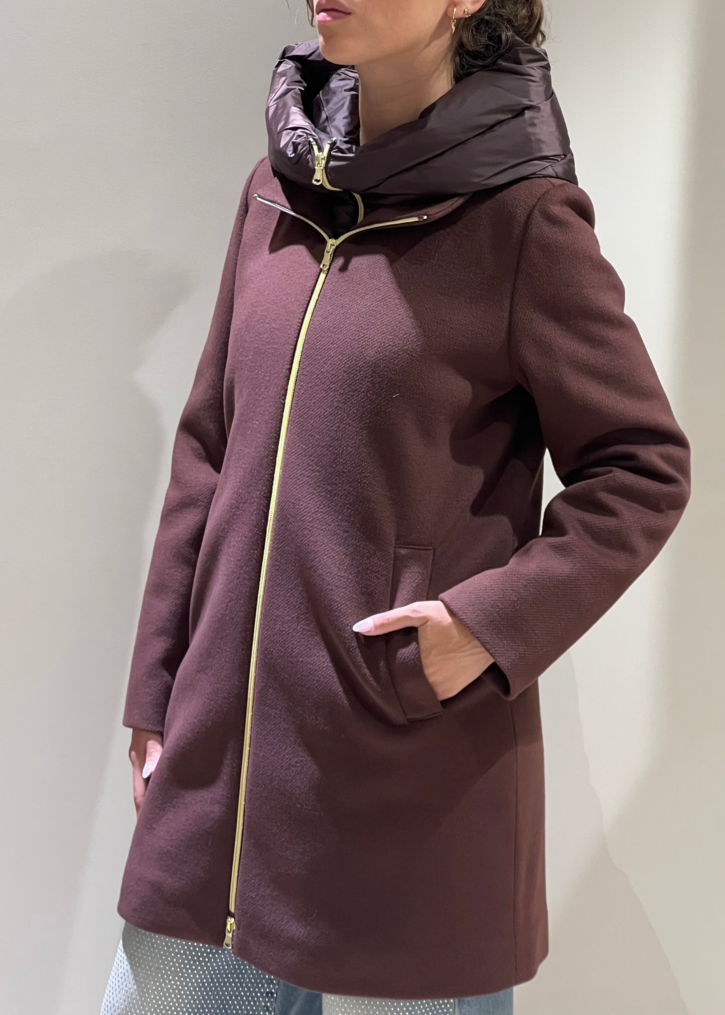 Cappotto Bacio Iimbottito lungo