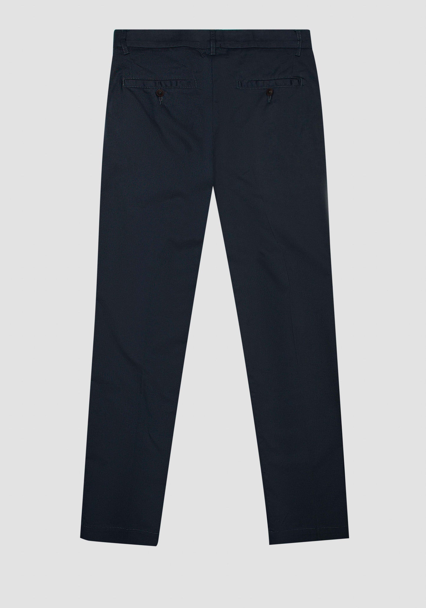 Pantaloni mark slim fit in twill di cotone elastico