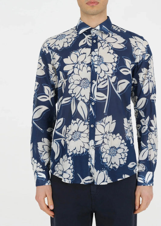 Camicia collo francese fancy