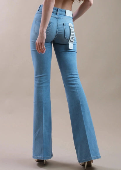 Jeans denim chiaro gisele flonc