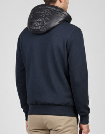 Giubbotto suede maglia