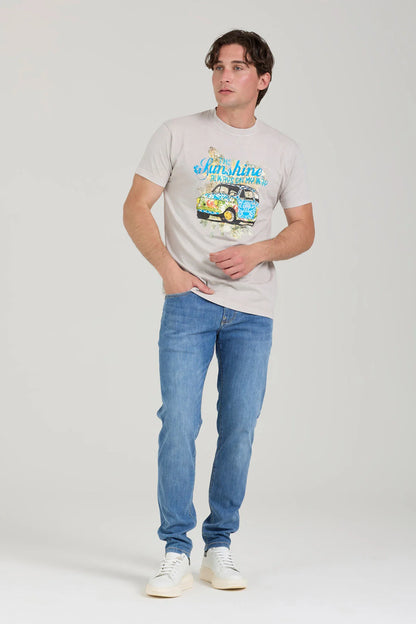 Adam denim slim lav medio