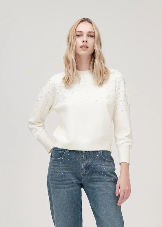 Maglia con strass