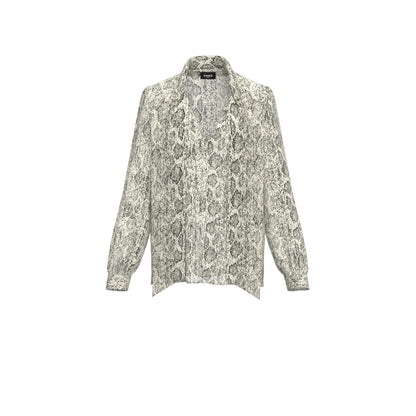 Camicia Segovia creponne viscosa stamp