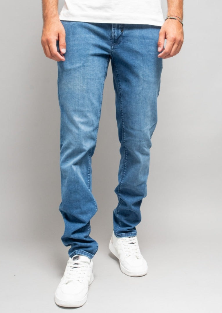 Pantaloni jeans skinny fit blu