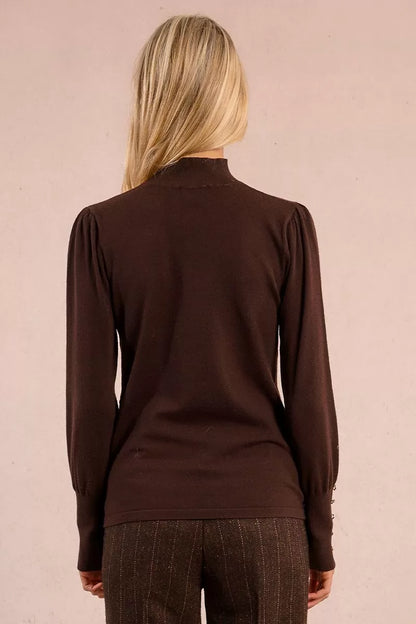 Pullover lavorato in maglia