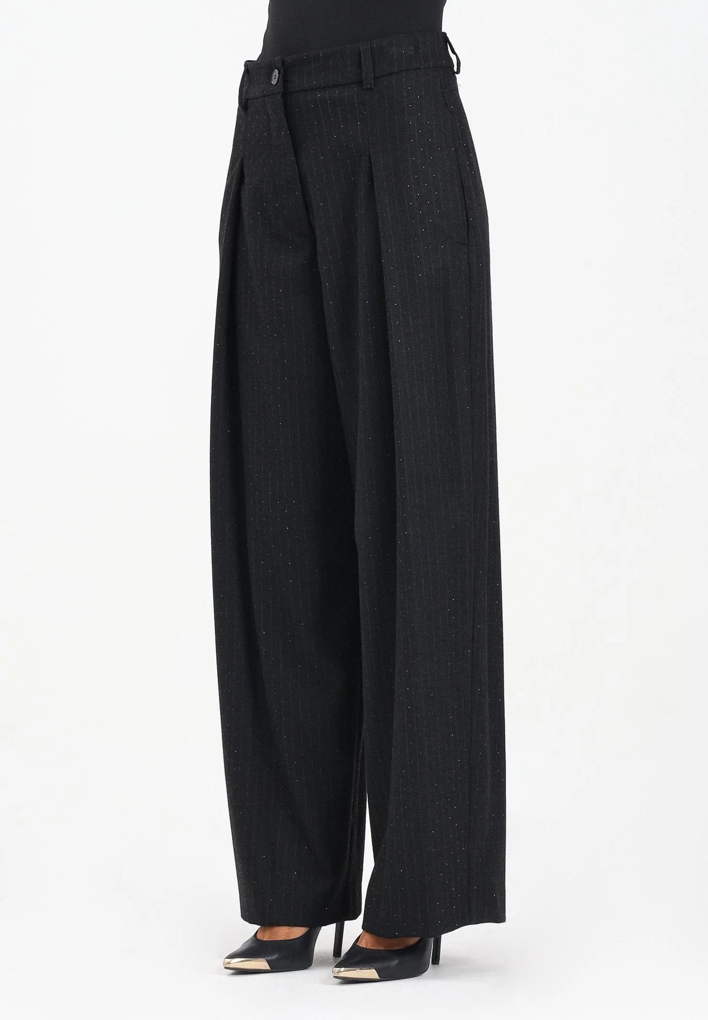 Pantalone con applicazini