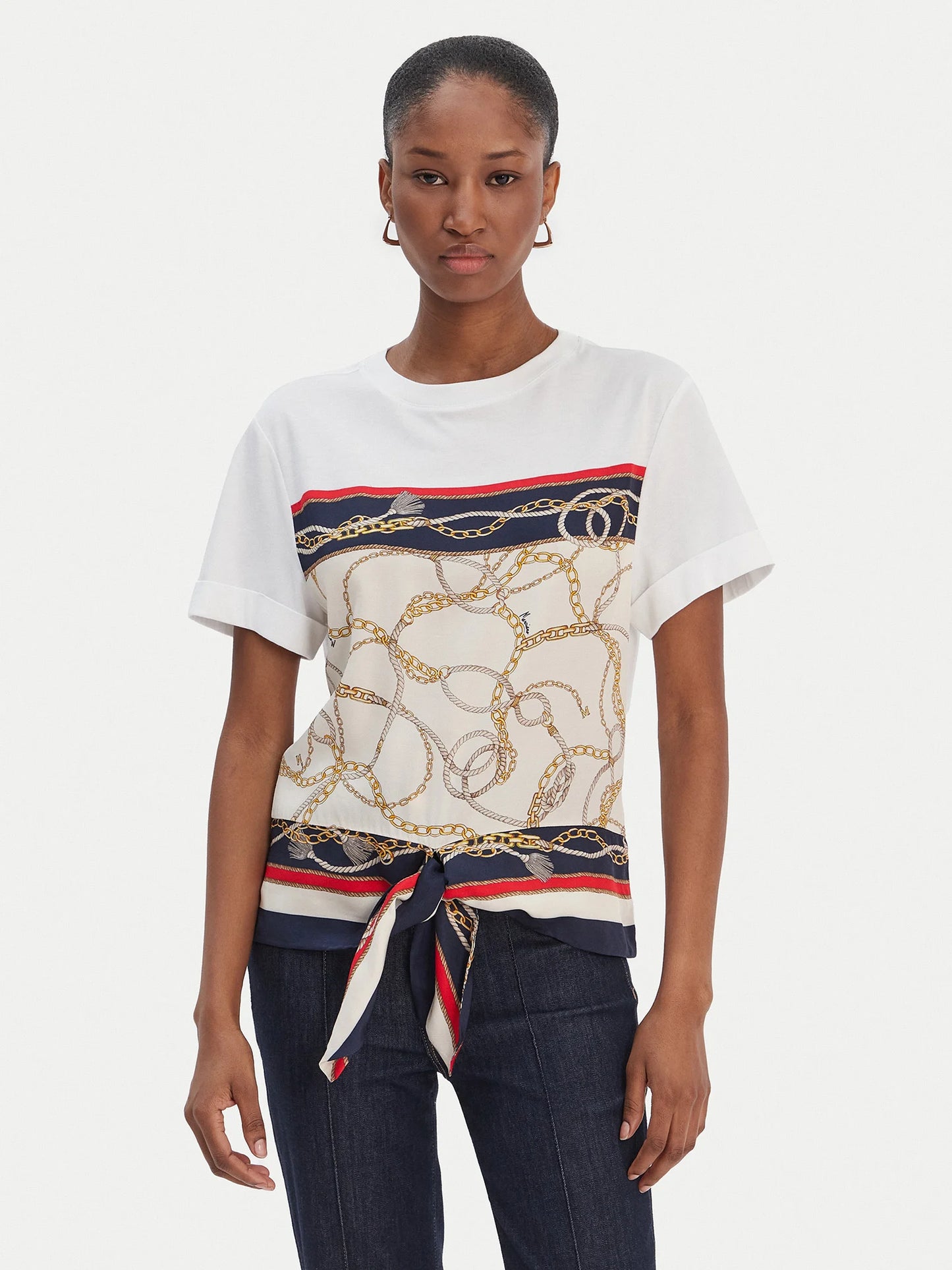KALILA KNOTTED T-SHIRT