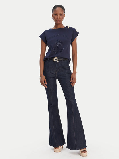 LYRIS SEQUINS T-SHIRT