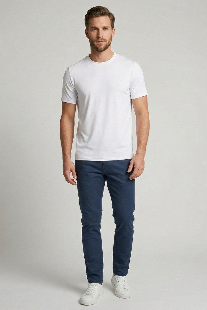 T-shirt g/c m/m tessuto no iron