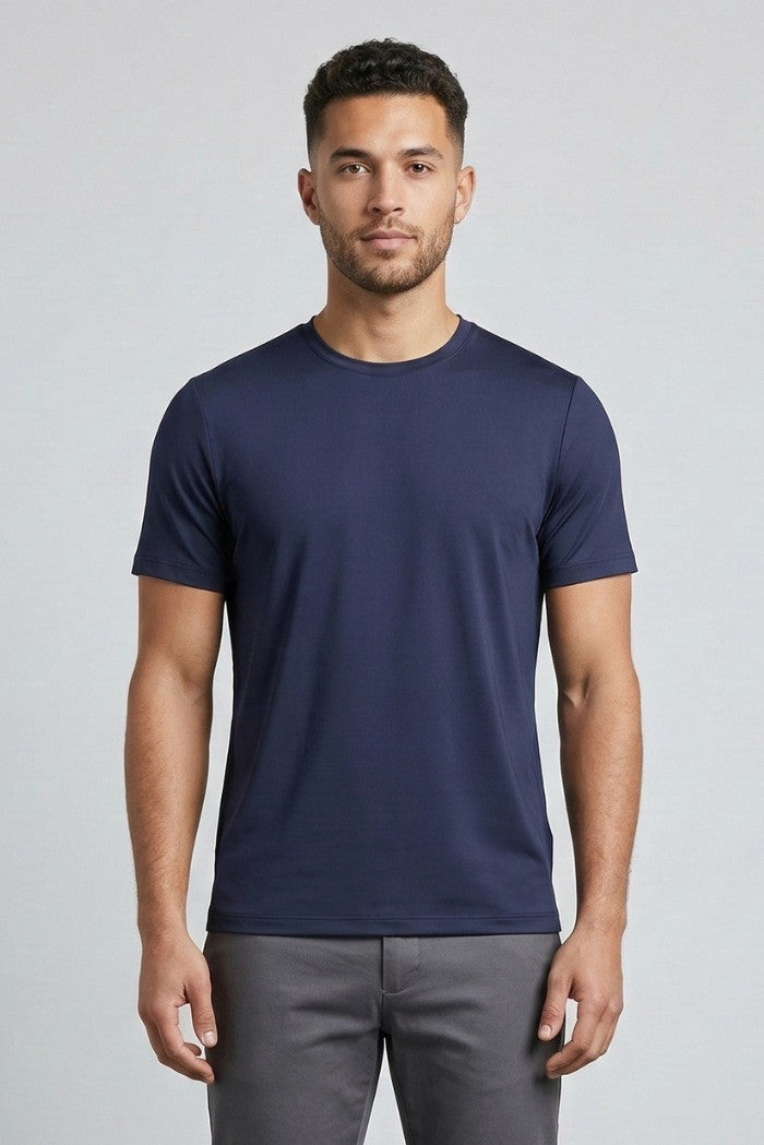 T-shirt g/c m/m tessuto no iron