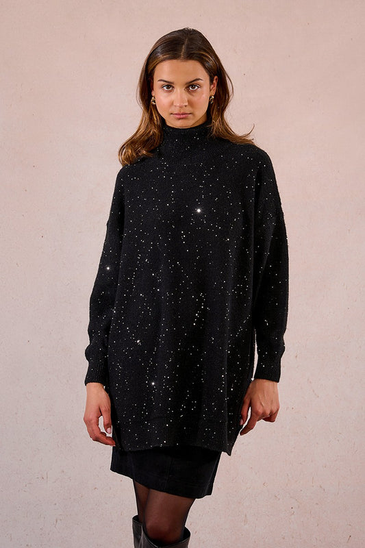 Pullover lavorato in maglia