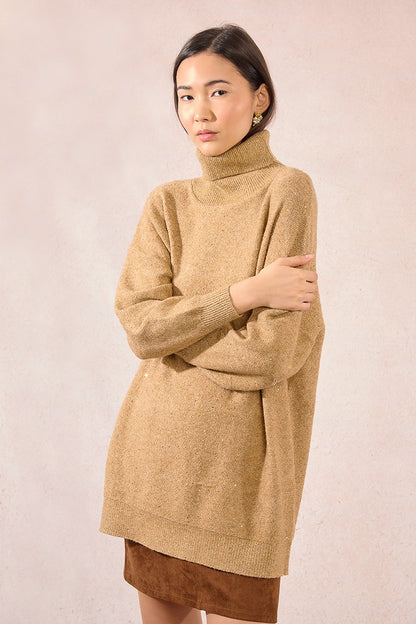 Pullover lavorato in maglia
