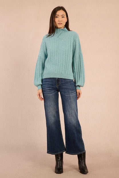 Pullover lavorato in maglia