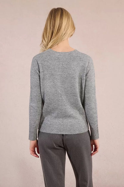 Pullover lavorato in maglia