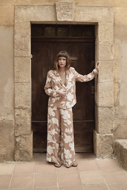 Pantaloni larghi, stampati