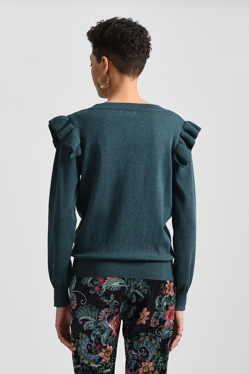 MOLLY BRACKEN PULLOVER LA1251AN DUCK BLUE AI23